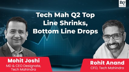 Trade Talk | Weak Q2 For Tech Mahindra, Profit Drops By A Third