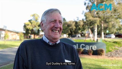 Riverina's Syd Dudley named NSW Health Volunteer of the Year