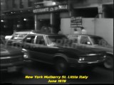 New York City. Little Italy.  Mulberry St. 1978, June - Casa Bella restaurant - Caffè Napoli