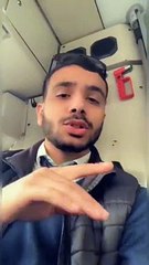 Un chauffeur RATP avertit les usagers de la présence de controleurs