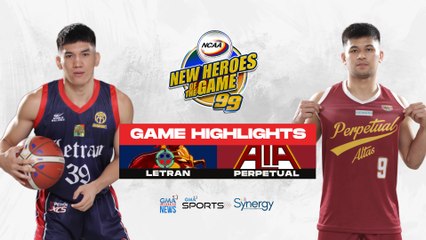 NCAA Season 99 Men's Basketball Letran vs Perpetual (Highlights) | NCAA Season 99