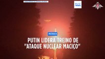 Putin lidera treino de 