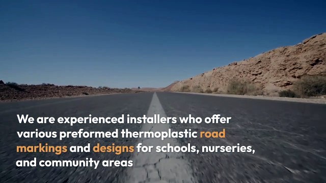 Thermoplastic Markings