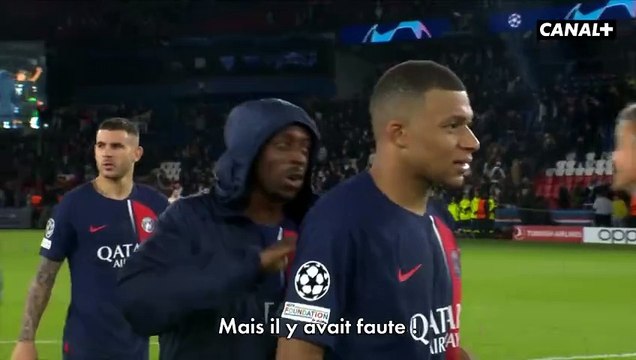 Mbappé se moque de Dembélé après son but refusé contre l'AC Milan