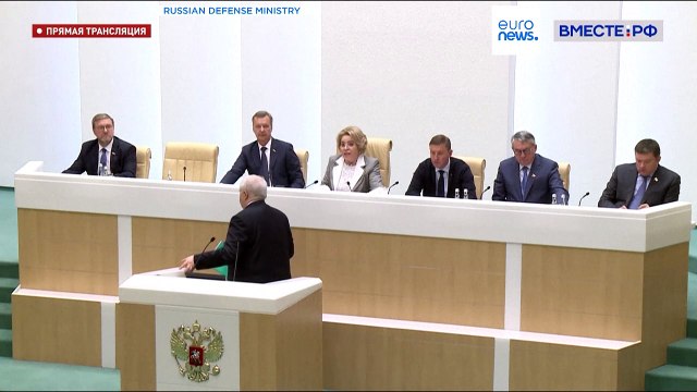 Russian President Putin oversees Russian nuclear test drills from Moscow