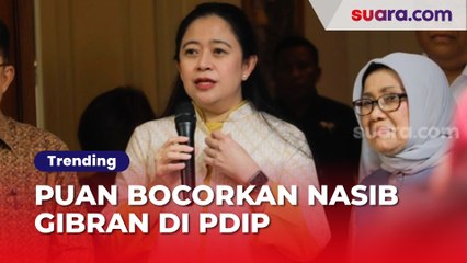 Puan Maharani Bocorkan Nasib Gibran di PDIP Usai Lebih Pilih Prabowo: Ya Sudah...