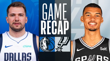 Game Recap: Mavericks 126, Spurs 119