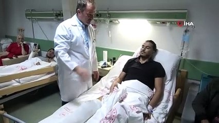21 yaşındaki genç ABD'den getirilen 'menüsküs' ile sağlığına kavuştu