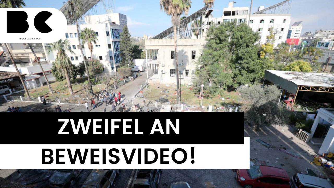 Krankenhaus-Explosion in Gaza: Zweifel an Israels Beweisvideo