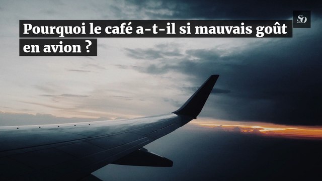 Pourquoi le café a-t-il si mauvais goût en avion ?