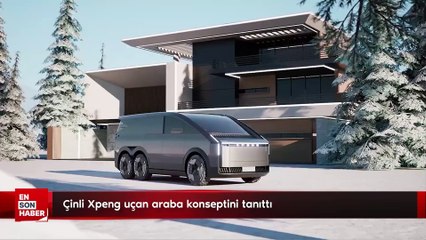 Çinli Xpeng uçan araba konseptini tanıttı