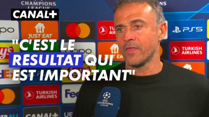 Luis Enrique : "Ce qui me plait c'est le résultat" - Paris-SG / AC Milan - Ligue des Champions