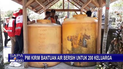 Kemarau Panjang, PMI Kirim Bantuan Air Bersih untuk 200 Keluarga di Jembarana Bali