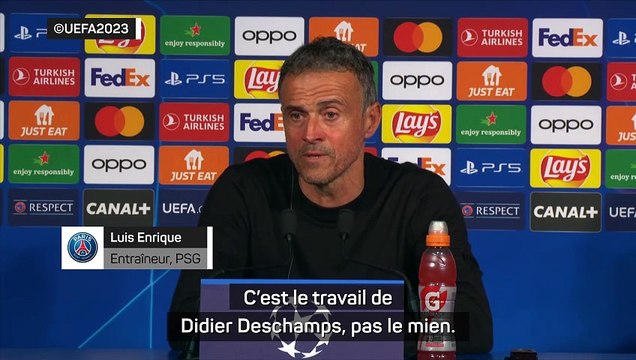 Luis Enrique : “Zaïre-Emery, un exemple parfait pour les jeunes”