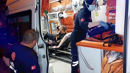 Samsun'da Yabancı Uyruklu Şahıs Sokak Ortasında Darp Edildi