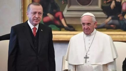 Cumhurbaşkanı Erdoğan, Papa ile görüştü