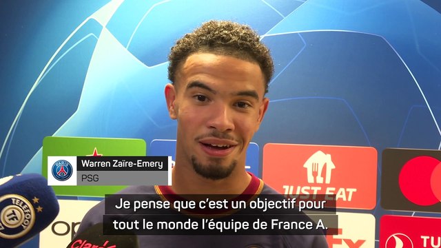 Zaïre-Emery : “Un objectif pour tout le monde l’équipe de France A”