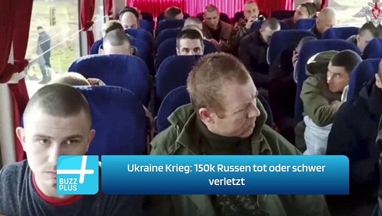 Ukraine Krieg: 150k Russen tot oder schwer verletzt