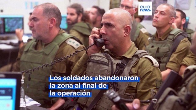 Tanques israelíes entran en Gaza para llevar a cabo operaciones selectivas , según el Ejército