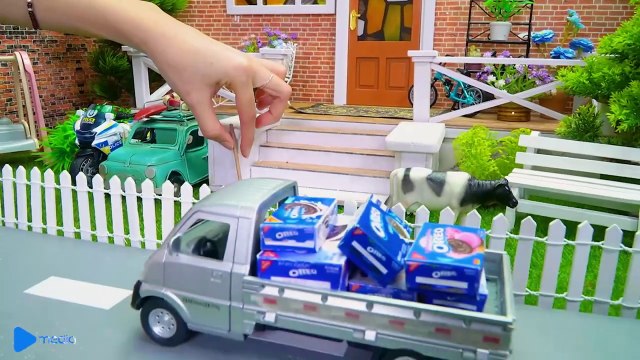 Oreo Ice Cream Cones Decorating | ASMR Miniature Cooking