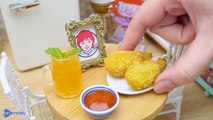 Yummy Miniature Crispy Wendy's Spicy Chicken Recipe | ASMR Miniature Cooking