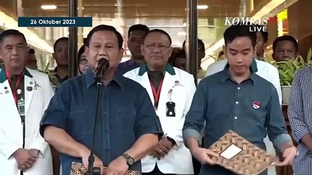 [FULL] Keterangan Prabowo Subianto Usai Jalani Tes Kesehatan Pilpres 2024 Bersama Gibran