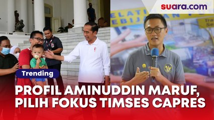 Profil Aminuddin Maruf, Stafsus Presiden Jokowi Mengundurkan Diri Pilih Fokus Timses Capres