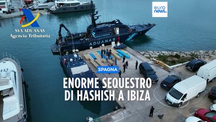 Spagna, sequestro record a Ibiza, autorità requisiscono 8,3 tonnellate di hashish