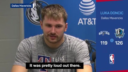 Doncic full of praise for rookie Wemby