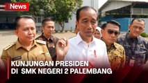 Presiden Jokowi Tinjau SMK Negeri 2 Palembang, Ini Kesannya