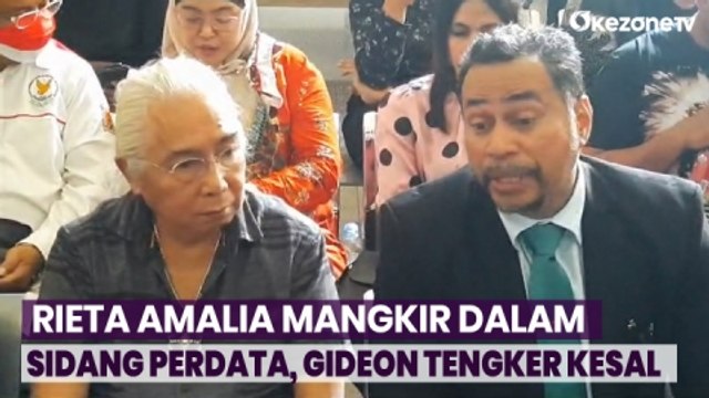 Rieta Amilia Mangkir Lagi dalam Sidang Perdata, Pihak Gideon Tengker Mulai Naik Pitam