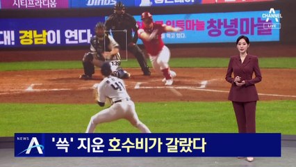 ‘쓱’ 지운 호수비…NC, 6년 만에 PO 진출