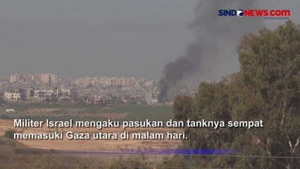 Israel Mengaku Melancarkan Serangan Darat di Malam Hari di Gaza