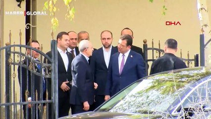 CHP lideri Kılıçdaroğlu ve İBB Başkanı İmamoğlu, Ankara'da görüşme gerçekleştirdi