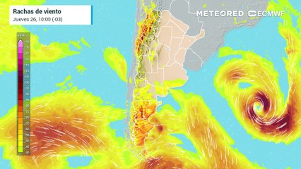Alerta por Zonda en Argentina este fin de semana