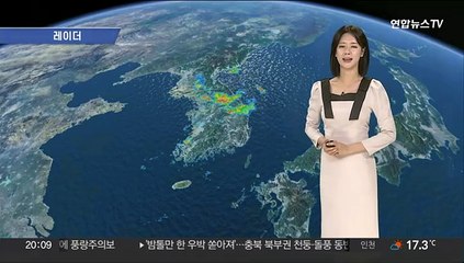 [날씨] 오늘 중부, 내일 영동 '요란한 비'…서쪽 공기 탁해