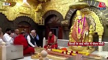 PM Modi performs puja at Shirdi Saibaba Temple