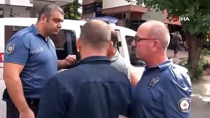 İcra memurunu karşısında gören kiracı, tahliyeyi benzin bidonuyla engellemeye çalıştı