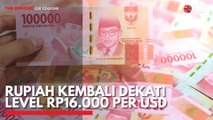 Rupiah Kembali Dekati Level Rp16.000 Per USD
