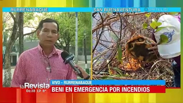 Incendios en Rurrenabaque afectan a animales y zonas productivas de al menos cuatro distritos