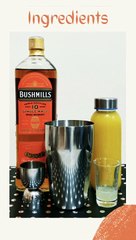 Sour Whiskey Smash | Whiskey and Orange Juice Cocktail