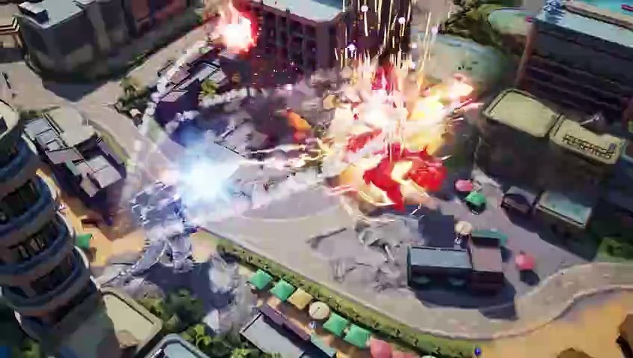 GigaBash - Trailer zum Partyspiel mit Godzilla und Co.