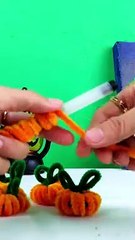 Pumpkin Palooza: Fun DIY Crafting #shorts ⭐️ Linh Nhi Friends #kidsvideo