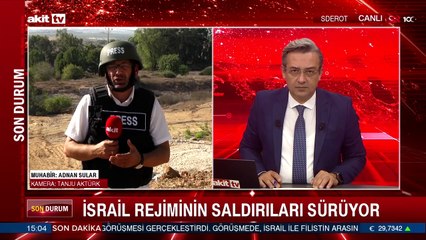 Sderot'ta son durum! Hamas mücahitleri canlı yayında İsrail'e karşılık veriyor