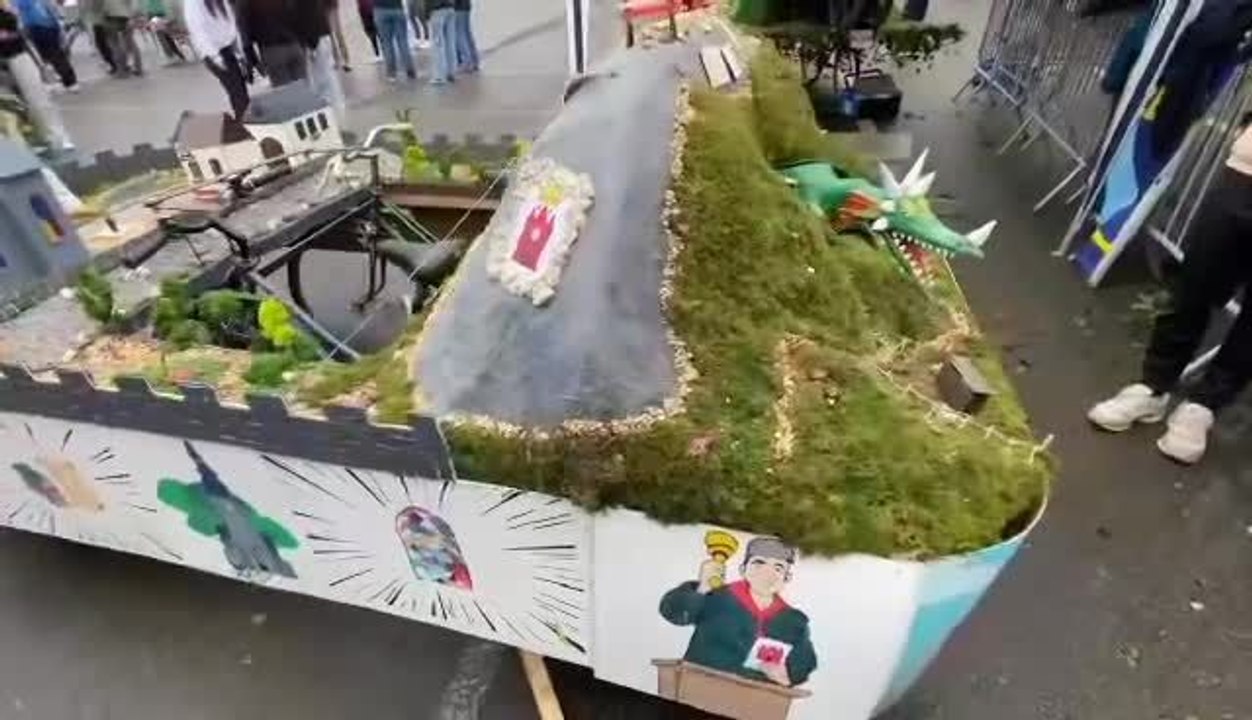 La Marchoise a remporté le prix du plus beau vélo folklorique des 24h vélo à Louvain-la-Neuve