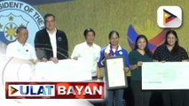 Mga atletang Pilipino, tumanggap ng parangal mula kay PBBM