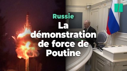 Poutine s'offre une démonstration de force avec une simulation de frappe nucléaire