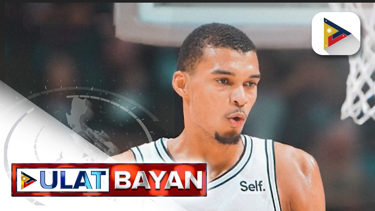 San Antonio Spurs rookie Wembanyama, nakapaglaro na sa unang regular season ng NBA