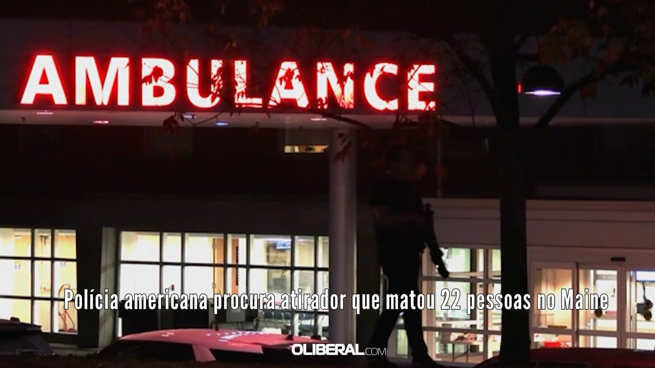 Polícia americana procura atirador que matou 22 pessoas no Maine