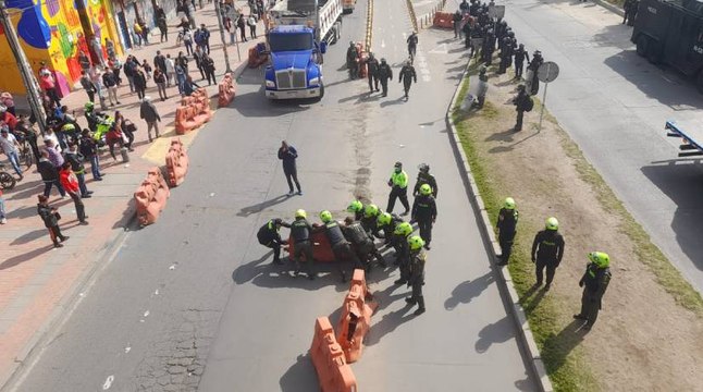 Transportadores no estaban en paro : alcalde de Soacha sobre acciones vandálicas